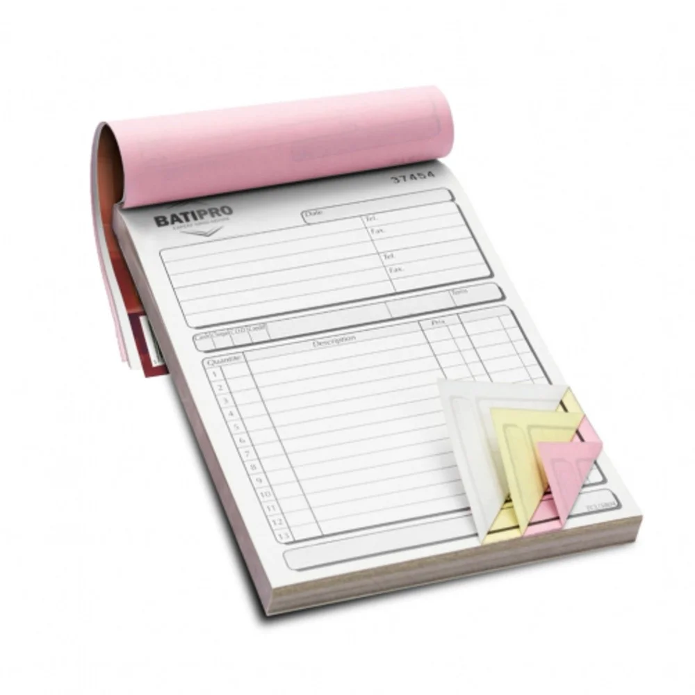 Carnets autocopiants