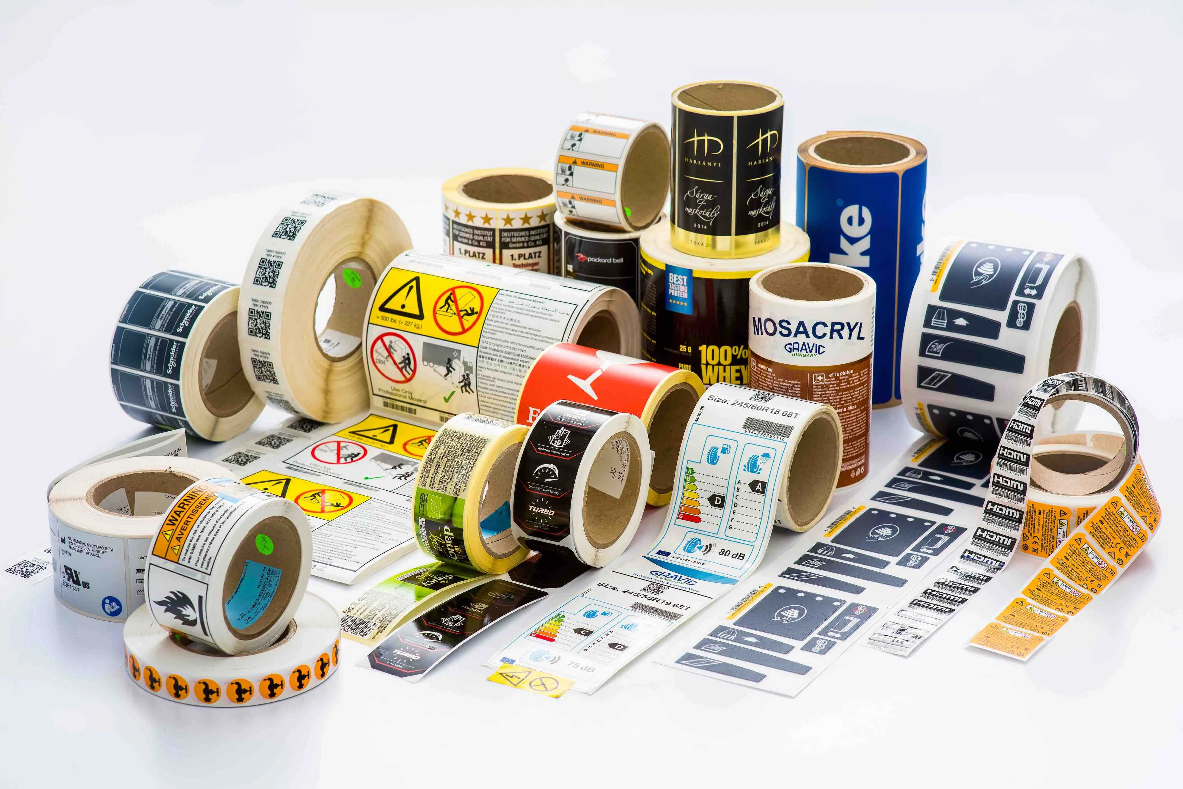 Etiquette autocollante